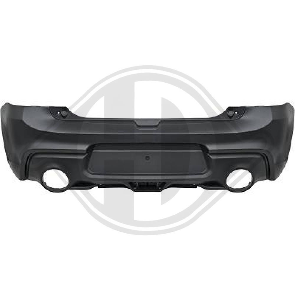 DIEDERICHS 6416057 Galinis bamperis SWIFT 1.0 (A2L310) 112 AG benzinas