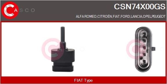 CASCO CHL72000AS Hazard Light Switch TRANSIT 2.3 16V RWD (F_B_, F_C_, F_A_) 146 PS Petrol 2006
