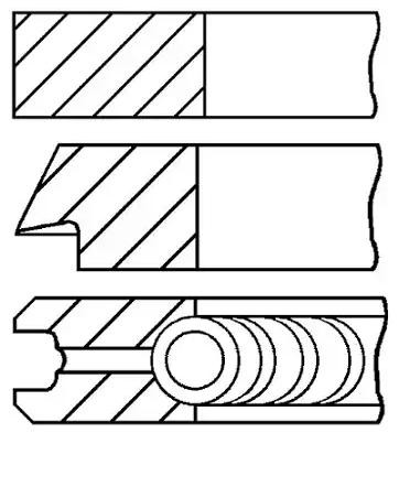 GOETZE ENGINE Piston Ring Kit Article number: 08-124000-00 cheaply
