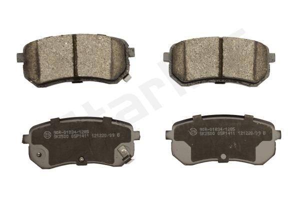 STARLINE Brake pad set Article number: BD S450 cheaply