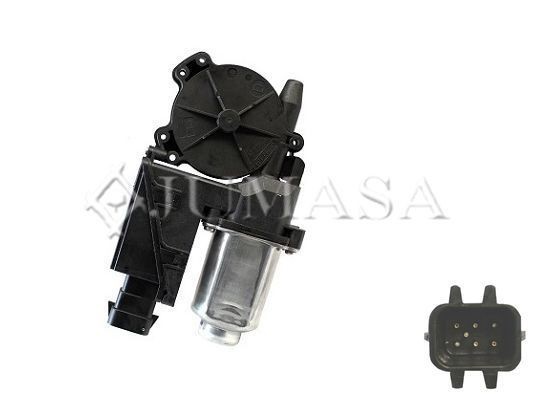 JUMASA ZR OPO110 L C Elektrimootor, aknatõstuk CORSA 1.7 DTI (F08, F68) 75 HP Diisel 2009