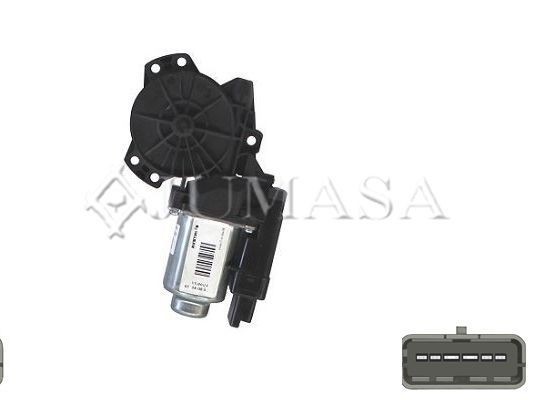 JUMASA ZR RNO110 R C Electric Motor, window regulator MODUS 1.2 75 PS Petrol