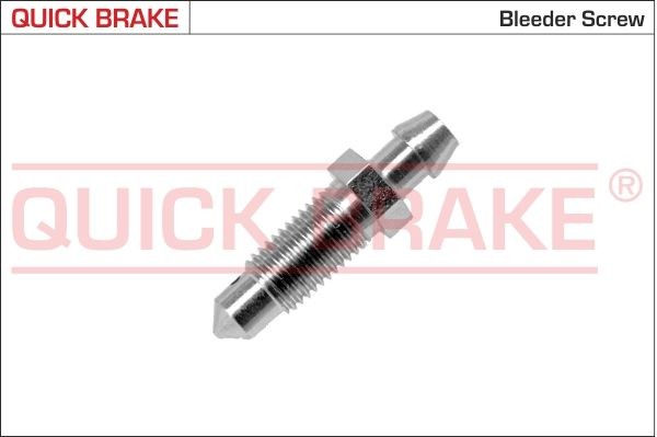 QUICK BRAKE 0090 Õhutuskruvi / -klapp 121 1.3 i 16V (DB3PA) 72 HP Bensiin 1997