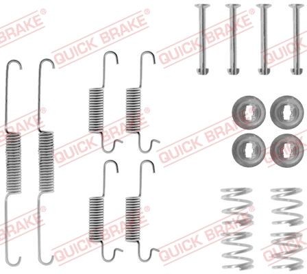 QUICK BRAKE 105-0570 Tilbehørssæt, bremsebakker KAEFER 1303 1.2 34 HK Benzin 2003