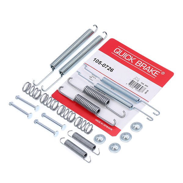 QUICK BRAKE 105-0726 Tilbehørssæt, bremsebakker VENTO 1.6 MPI 105 HK Benzin