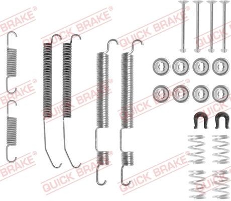 QUICK BRAKE 105-0759 Tilbehørsett, bremsesko LANCER 1.6 16V 113 HK Bensin 1994