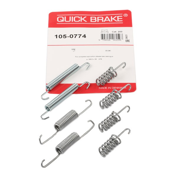 QUICK BRAKE 105-0774 Tilbehørssæt, parkeringsbremsebakker LT 2.5 SDI 75 HK Diesel 2006