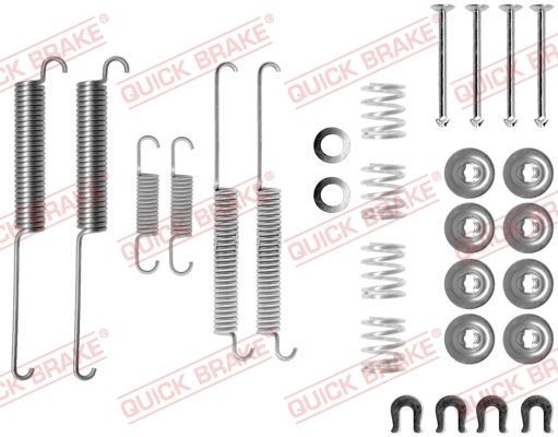 QUICK BRAKE 105-0787 Tilbehørssæt, bremsebakker L 200 2.5 DI-D 4x4 (K74T) 121 HK Diesel 2016