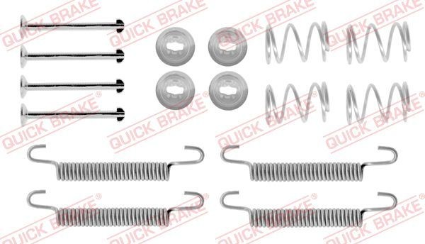 QUICK BRAKE Brake shoe fitting kit Article number: 105-0791 cheaply
