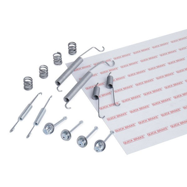 QUICK BRAKE 105-0830 Tilbehørssæt, bremsebakker TWINGO 1.2 75 HK Benzin 2012