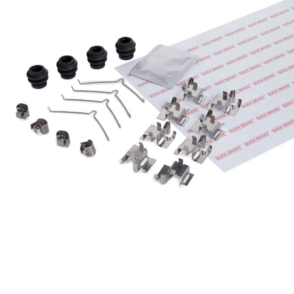 QUICK BRAKE 109-0001 Monteringssæt til bremseklodser RAV 4 2.0 VVTi (MXAA52) 173 HK Benzin
