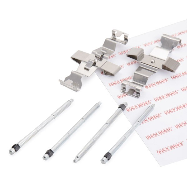 QUICK BRAKE 109-0022 Monteringssæt til bremseklodser 508 PureTech 131 HK Benzin