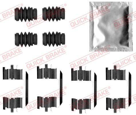 QUICK BRAKE Lisakomplekt, ketaspiduriklotsid Artikli number: 109-0035 soodsalt