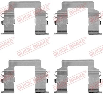 QUICK BRAKE Accessory Kit, disc brake pads Article number: 109-1161 cheaply