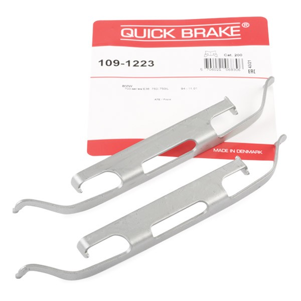QUICK BRAKE 109-1223 Monteringssæt til bremseklodser PASSAT 2.3 VR5 170 HK Benzin 2005