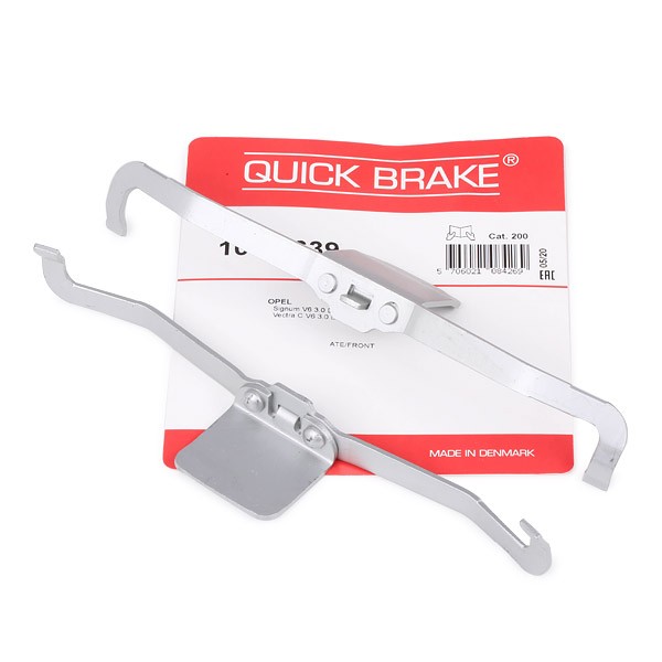 QUICK BRAKE 109-1639 Monteringssæt til bremseklodser PASSAT 3.2 FSI 4motion 250 HK Benzin 2011