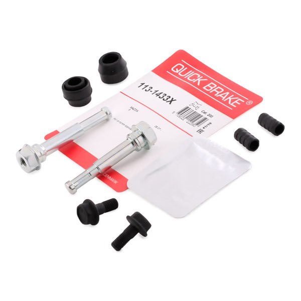 QUICK BRAKE 113-1433X Комплект принадлежности, дискови накладки 6 2.5 MZR (GH5FS) 170 K.C. бензин 2013