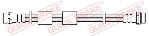 QUICK BRAKE Brake hose Article number: 22.204 cheaply