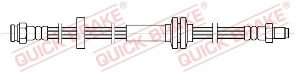 QUICK BRAKE Pidurivoolik Artikli number: 32.210 soodsalt
