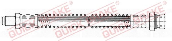 QUICK BRAKE Brake hose Article number: 32.507 cheaply