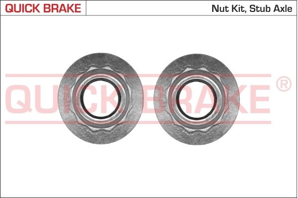 QUICK BRAKE 9810K Mutter, teljeots BORA 2.0 4motion 115 HP Bensiin 2005
