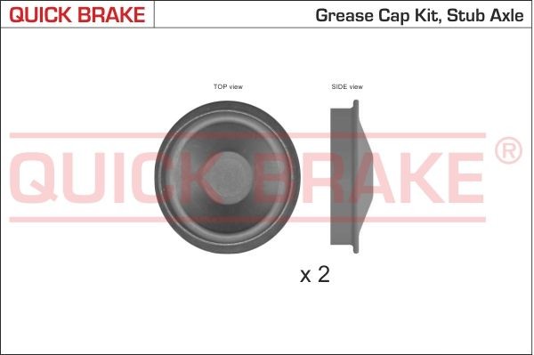 QUICK BRAKE Kaas, rattalaager Artikli number: 9828K soodsalt