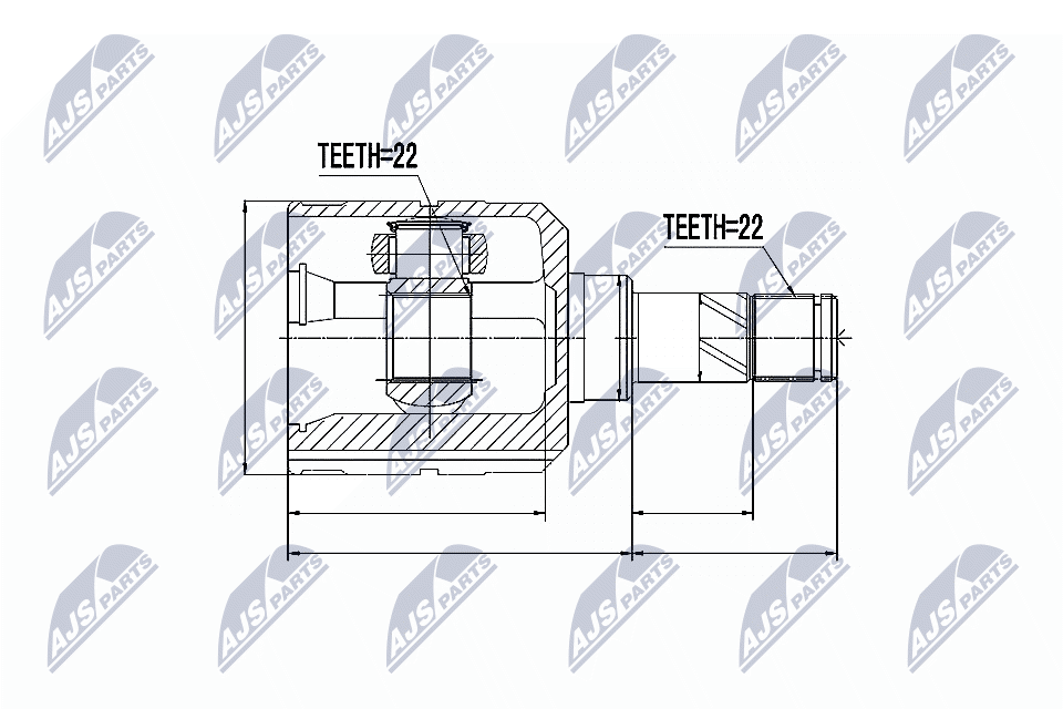 NTY Joint kit, drive shaft Article number: NPW-PL-002 cheaply