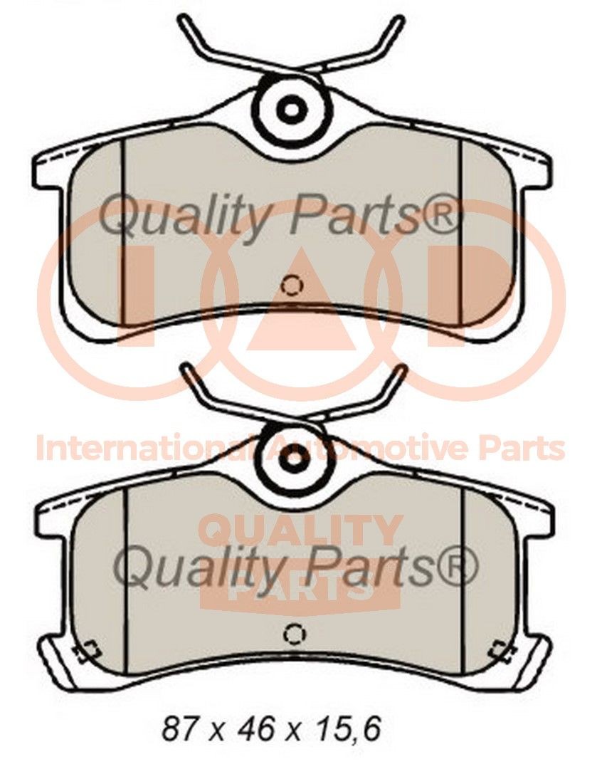 IAP QUALITY PARTS Track rod end Article number: 604-13061 cheaply