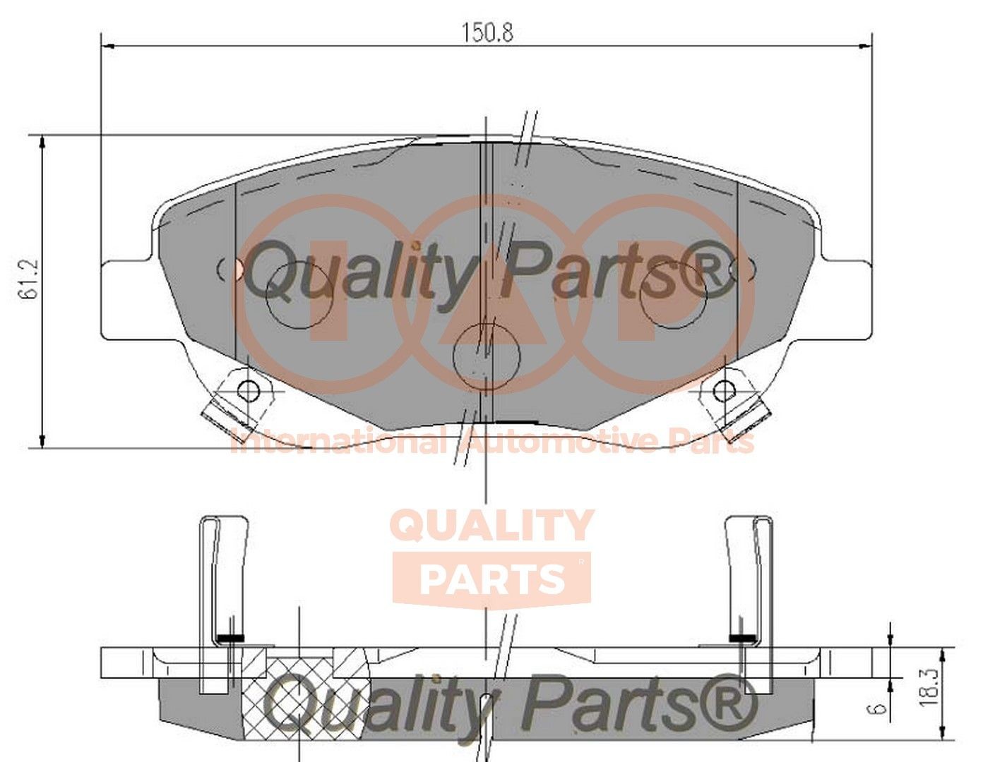 IAP QUALITY PARTS Rooliots Artikli number: 604-13103 soodsalt