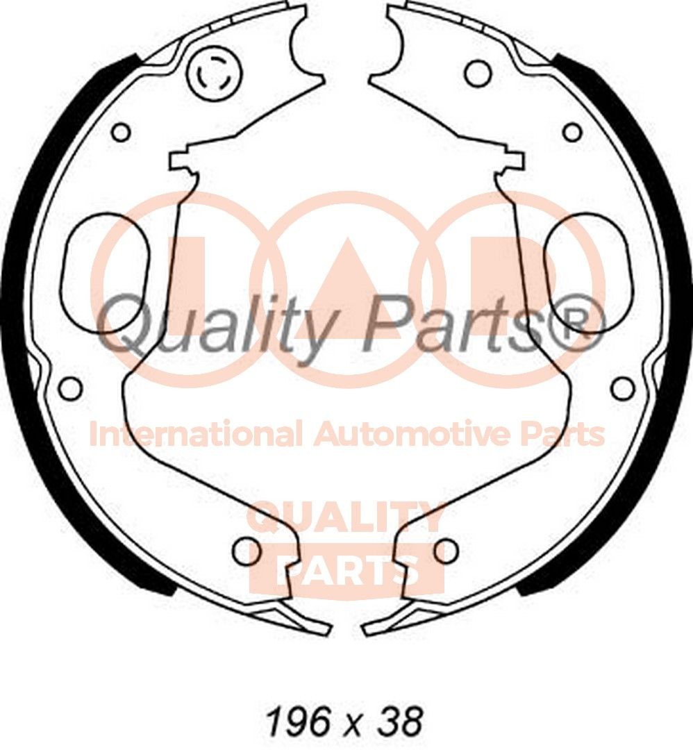 IAP QUALITY PARTS Sporstang Varenummer: 605-10044 billige