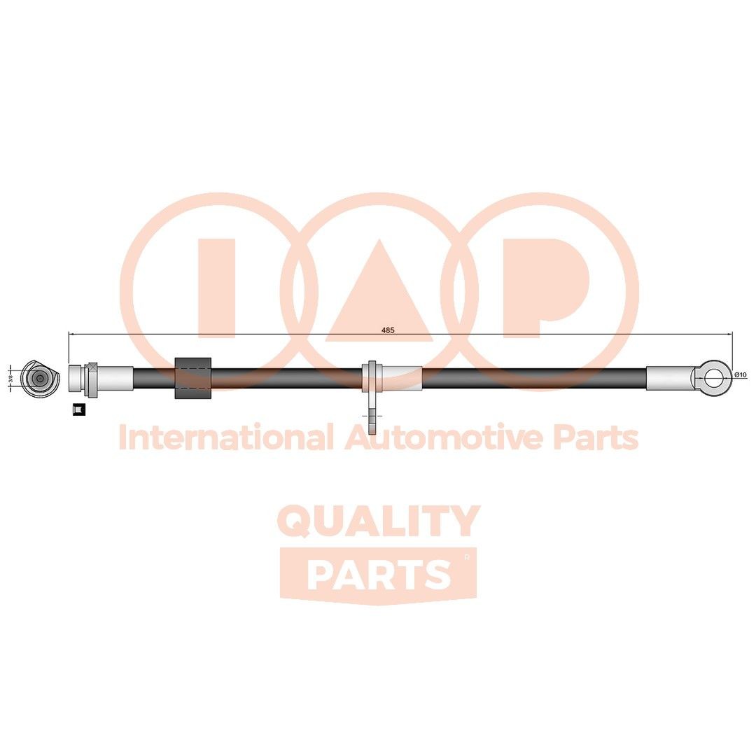 IAP QUALITY PARTS Brake hose Article number: 708-10071 cheaply