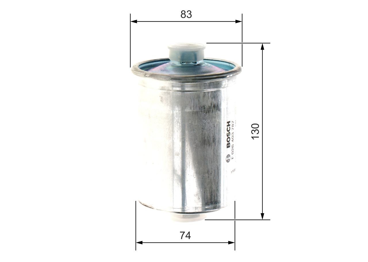 BOSCH Kütusefilter Artikli number: F 026 403 787 soodsalt