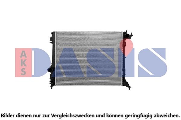 AKS DASIS Engine radiator Article number: 180121N cheaply