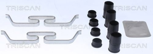 TRISCAN 8105 101665 Lisakomplekt, ketaspiduriklotsid PROACE VERSO 2.0 D4d (MPY6, MPY5) 177 HP Diisel