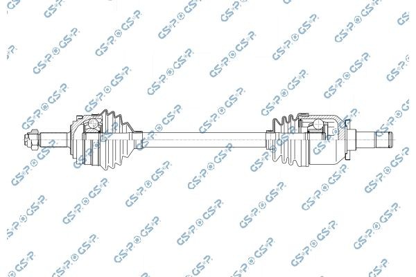 GSP Drive shaft Article number: 228009 cheaply