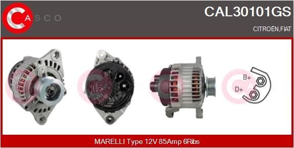 CASCO Generator Varenummer: CAL11129GS billige