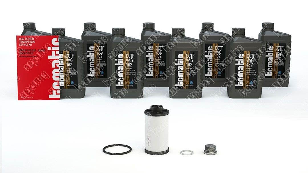 TCMATIC 105.106.2005 Sæt til olieskift automatgearkasse CADDY 2.0 TDI 150 HK Diesel