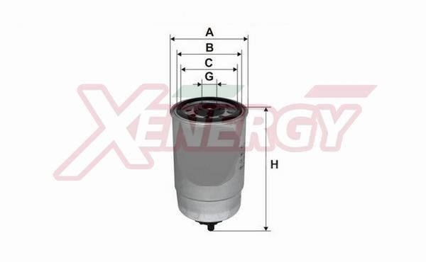 AP XENERGY Kütusefilter Artikli number: X1510408 soodsalt