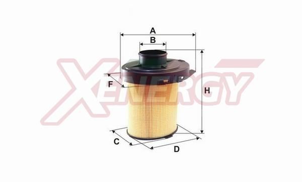 AP XENERGY Air filter Article number: X1522401 cheaply