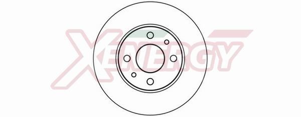 AP XENERGY Brake disc Article number: X601002 cheaply