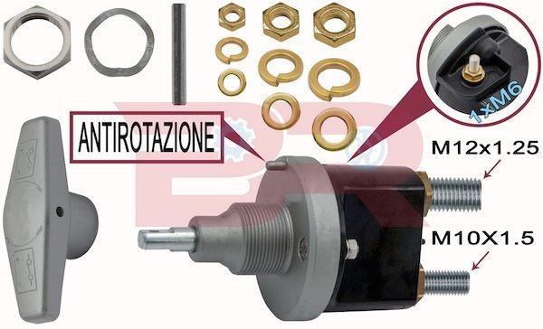 BOTTO RICAMBI Main Switch, battery Article number: BREL8665 cheaply