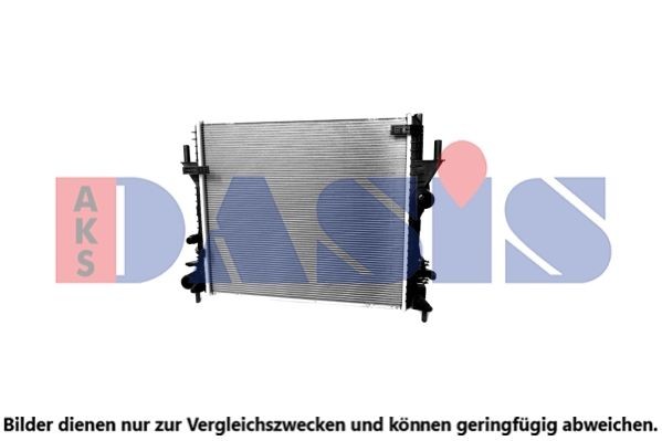 AKS DASIS Engine radiator Article number: 020071N cheaply