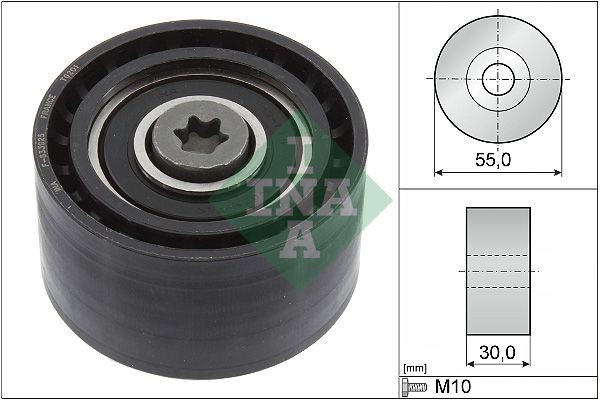 INA Timing belt deflection pulley Article number: 532 0874 10 cheaply