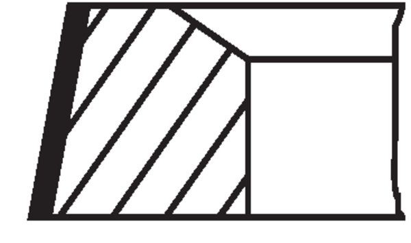 MAHLE ORIGINAL Piston Ring Kit Article number: 028 RS 10101 0V1 cheaply