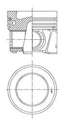 KOLBENSCHMIDT Piston Article number: 41785610 cheaply