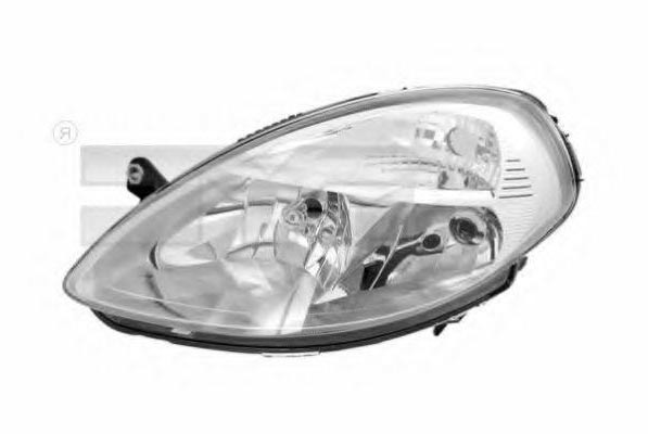 TYC Headlight Article number: 20-0508-05-2 cheaply