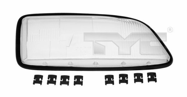 TYC 20-5484-LA-1 Lygteglas, forlygte C70 T5 245 HK Benzin 2005