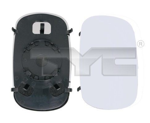 TYC Mirror Glass, outside mirror Article number: 309-0055-1 cheaply