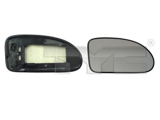 TYC Mirror Glass, outside mirror Article number: 310-0028-1 cheaply