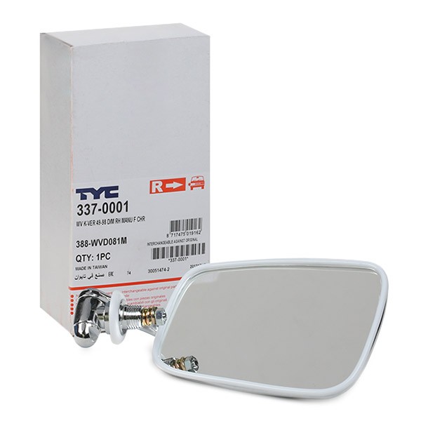 TYC Wing mirror Article number: 337-0001 cheaply